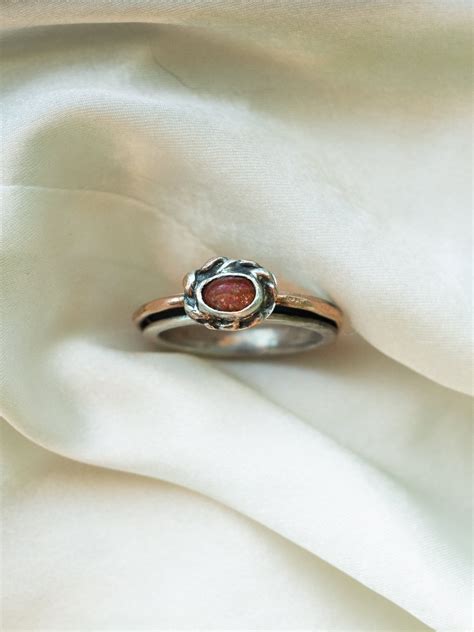 cherie lorraine|Sunstone Spinner Ring 